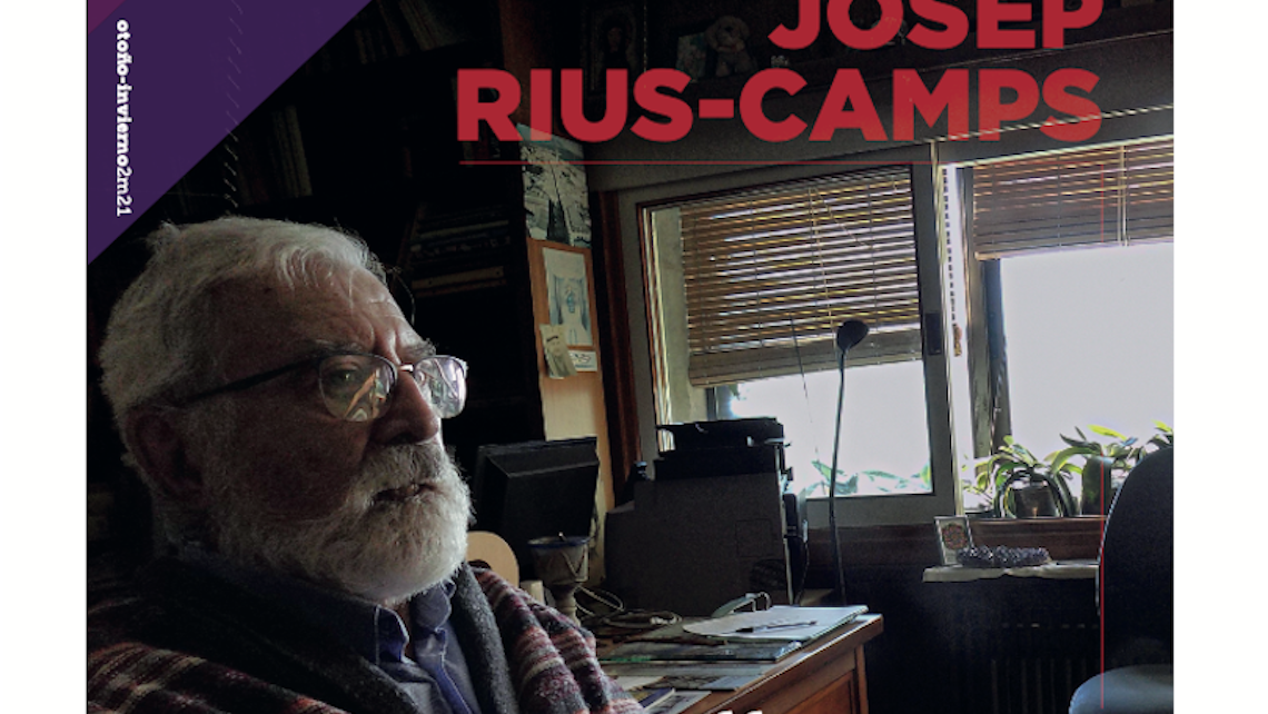 El biblista Josep Rius-Camps y una economía con alma, en la revista  «Luzysal» de ACO | ACO