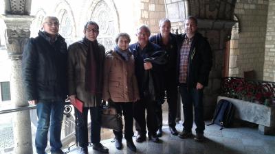 El Comitè Permanent visita el cardenal arquebisbe Omella