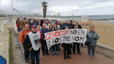 Peregrinación por el alto el fuego en Gaza y la paz