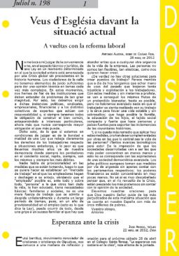 Espiritualidad para tiempos de crisis – Hacia una militancia profética