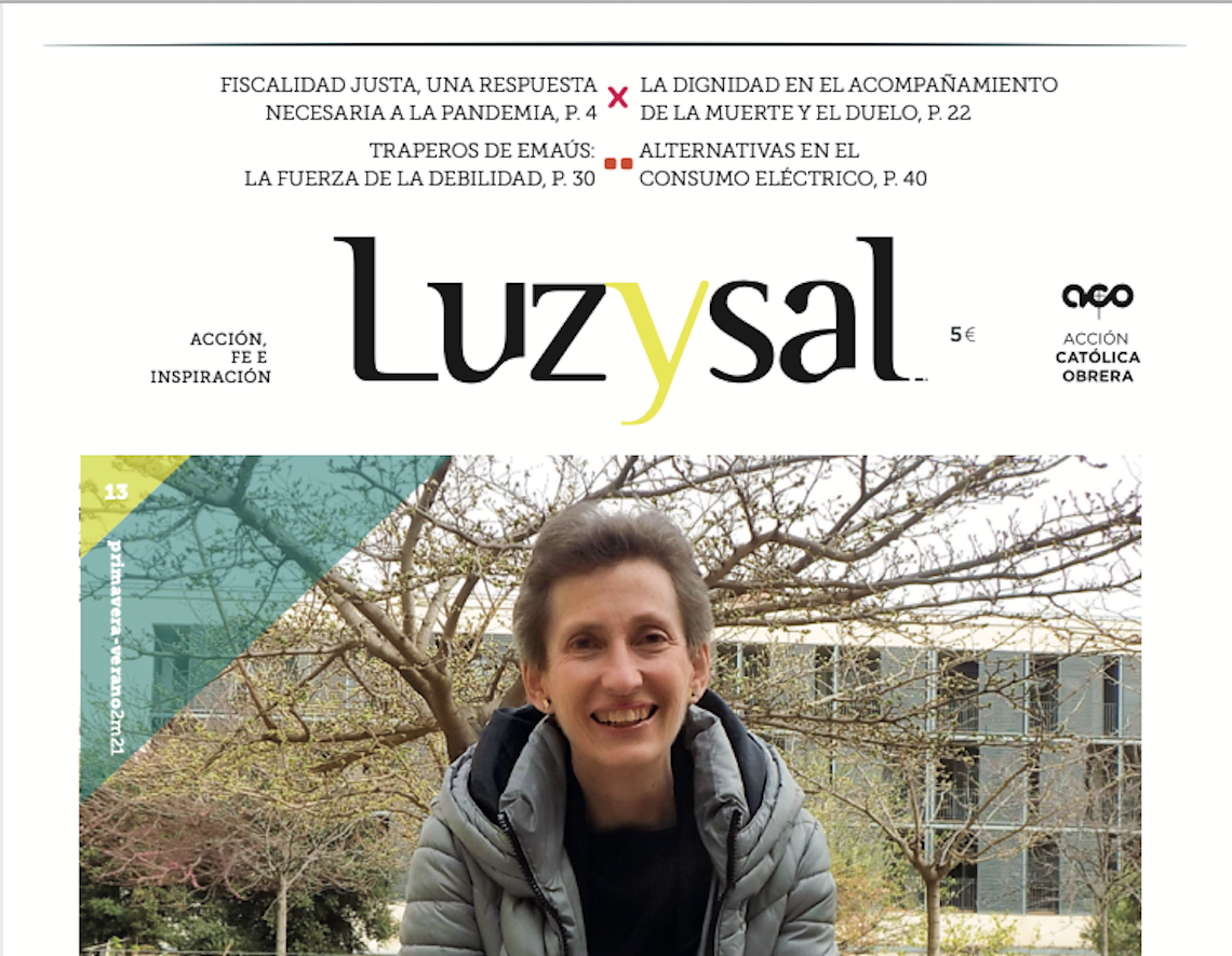 Portada de la revista «Luzysal» n. 13