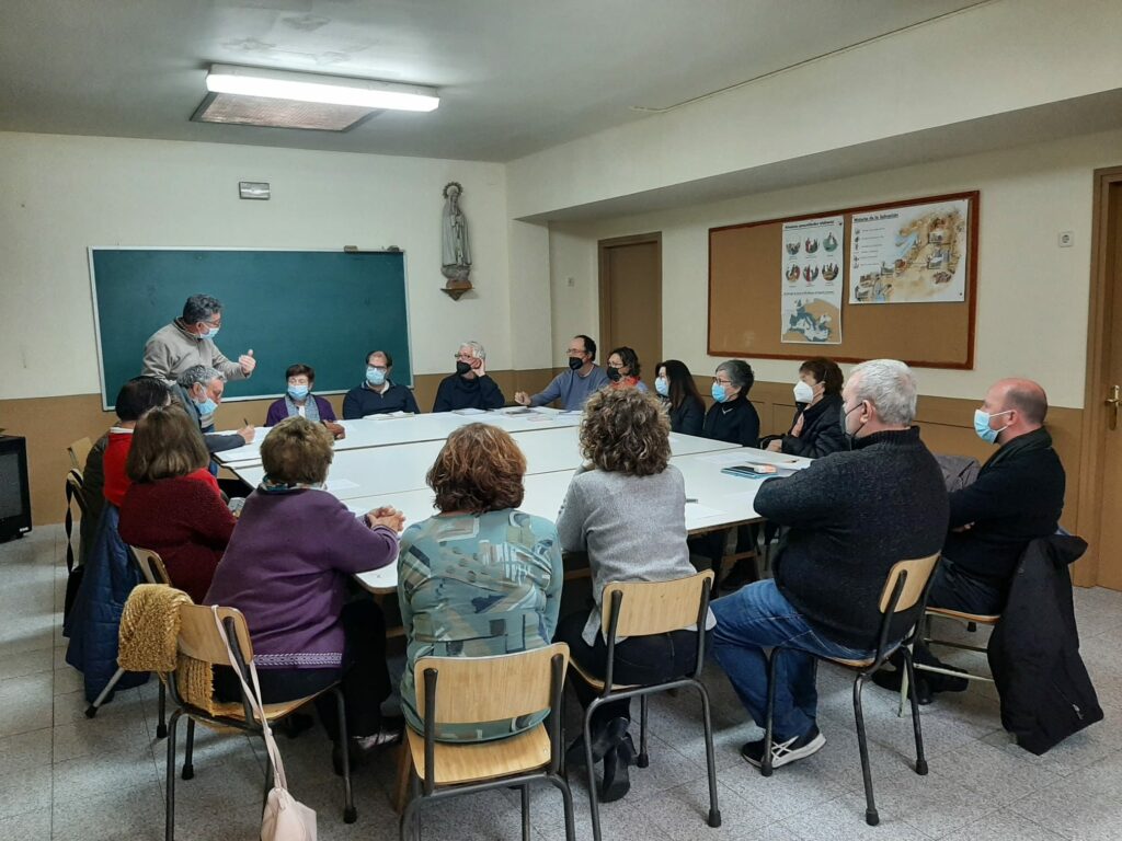 Participants a la jornada formativa de la diòcesi de Vic.