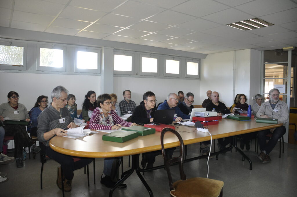 Grup de treball de la Carta Econòmica al XII Consell.