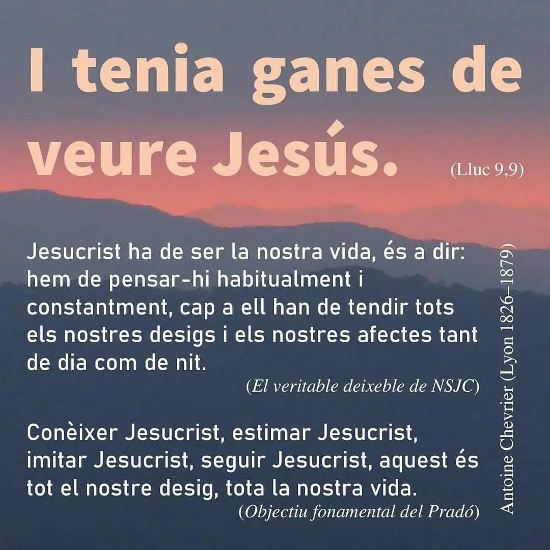 Un Estudi d’Evangeli en l’Any Antoni Chevrier