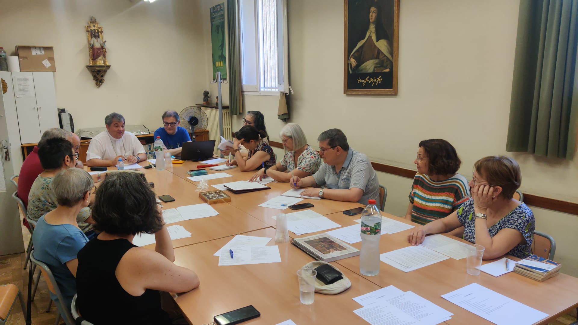 ACO-Lleida visita el bisbe de la diòcesi, interpel·la els partits de La Paeria i finalitza el curs
