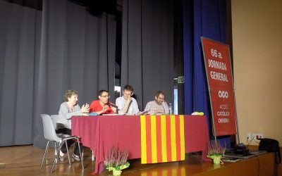 Salutació a la Jornada General amb referències a la situació sociopolítica