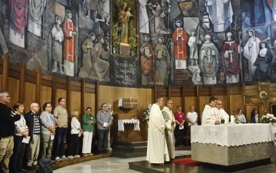 Eucaristia al santuari dels Salesians Rocafort. Foto: Jordi Esplugas.