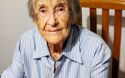 El que ens ensenya la, gairebé centenària, Isabel Aguilar