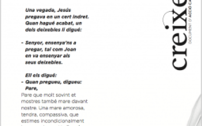 Creixem n. 5: La pregària dels deixebles