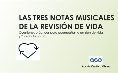 «Les tres notes musicals de la Revisió de Vida»