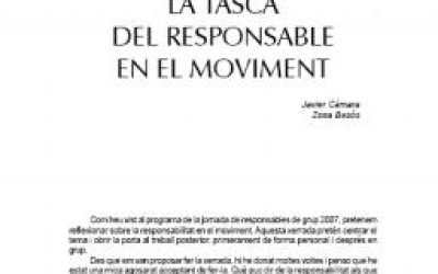 La tasca del responsable en el moviment