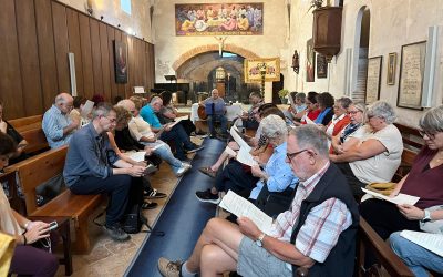 Pregària al monestir de Sant Jeroni de la Murtra per l’inici de curs de la zona Besòs
